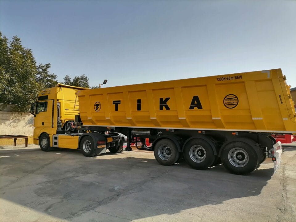 تریلی کمپرسی تیکا
